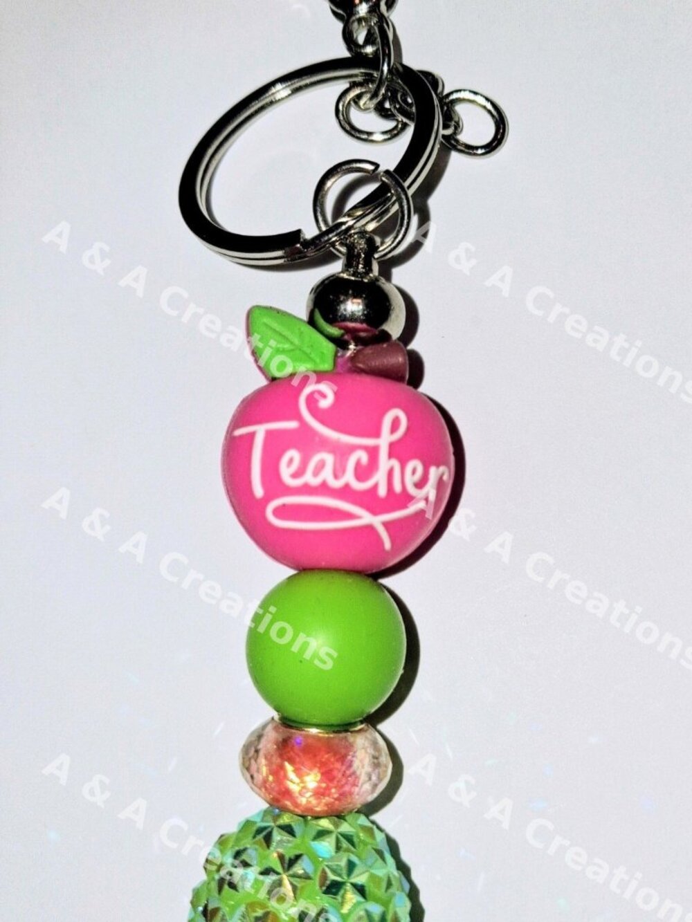 TEACHER APPLE - KEYCHAIN